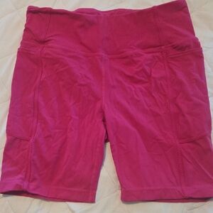 Mondetta Women's Vibrant Pink Bike Shorts